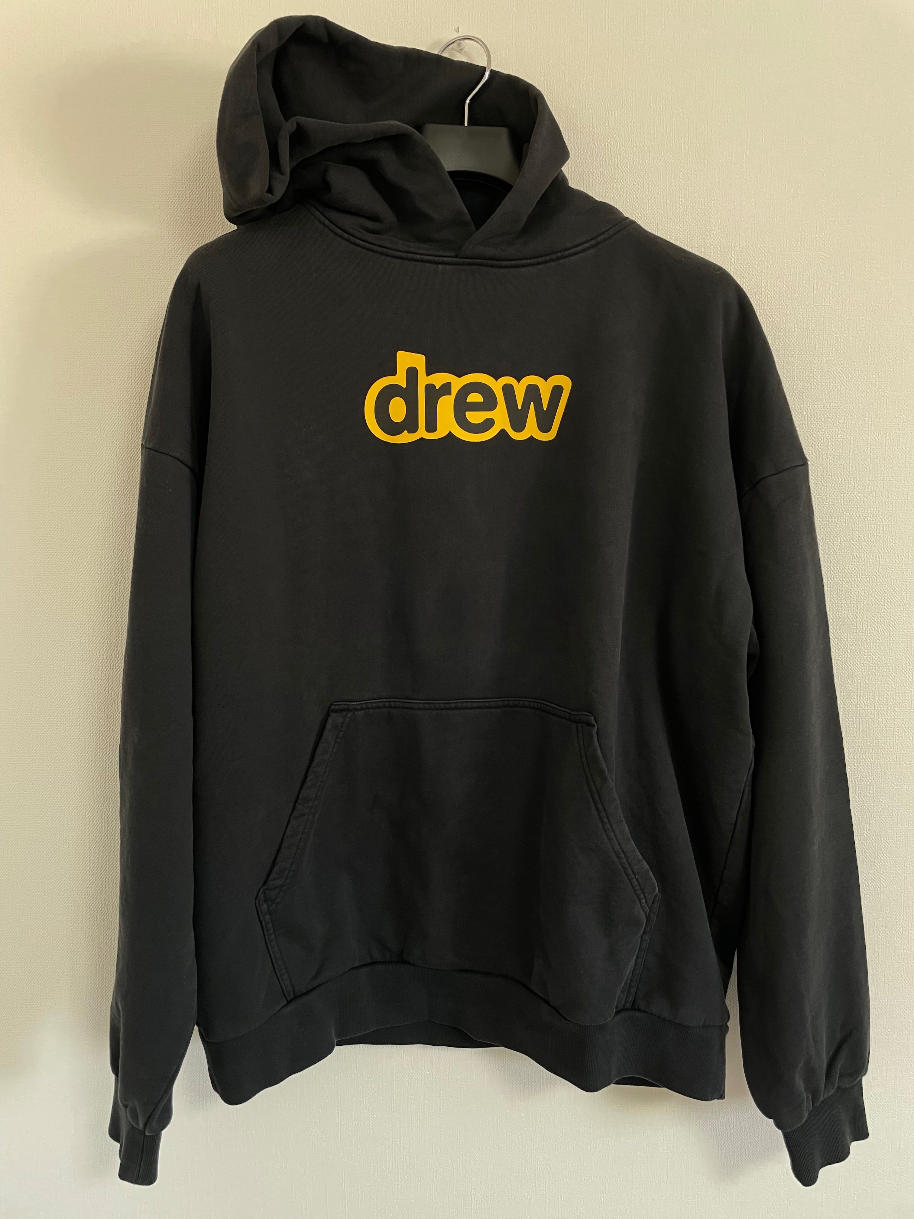 drew house secret deconstructed hoodie"Black"