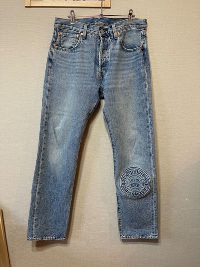 Stussy × LEVI'S Embossed 501 "Denim" A52180000