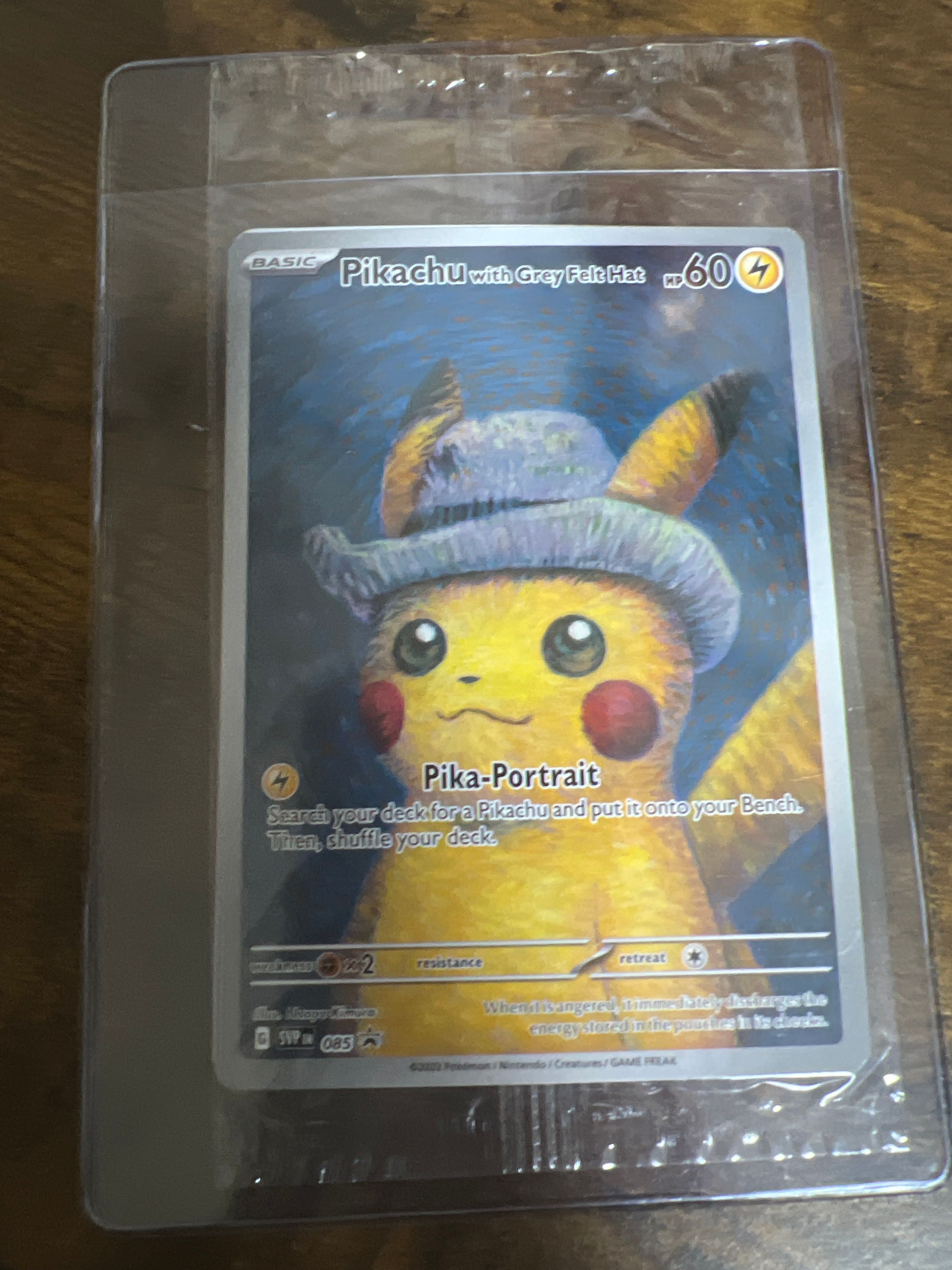 ピカチュウ : プロモ [SVP EN 085](「ゴッホ展」 プロモーションカード「SVP EN」) 【英語版】