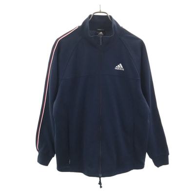 adidas アディダス トラックジャケット M ネイビー ジャージ