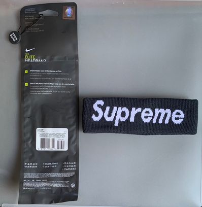 Supreme / Nike®/NBA Headband "Black"