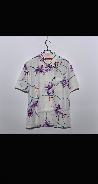 Supreme AOI Lilies S/S Shirt "White"