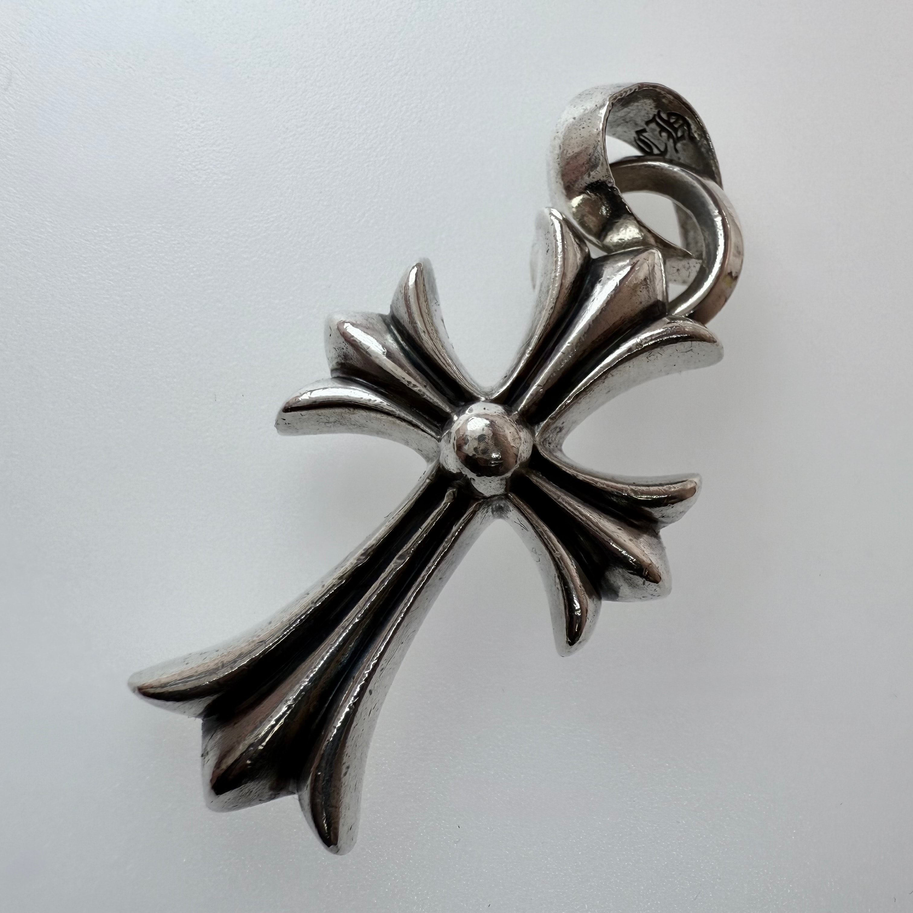 Chrome Hearts CH Cross Pendant Small / Plain Bail "Silver"