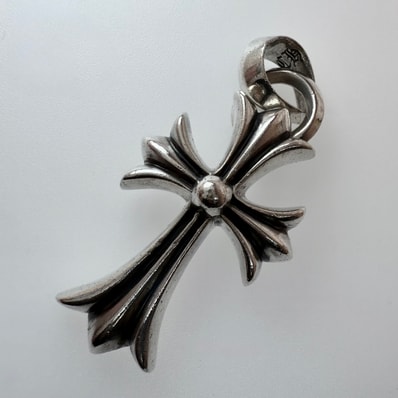 Chrome Hearts CH Cross Pendant Small / Plain Bail "Silver"