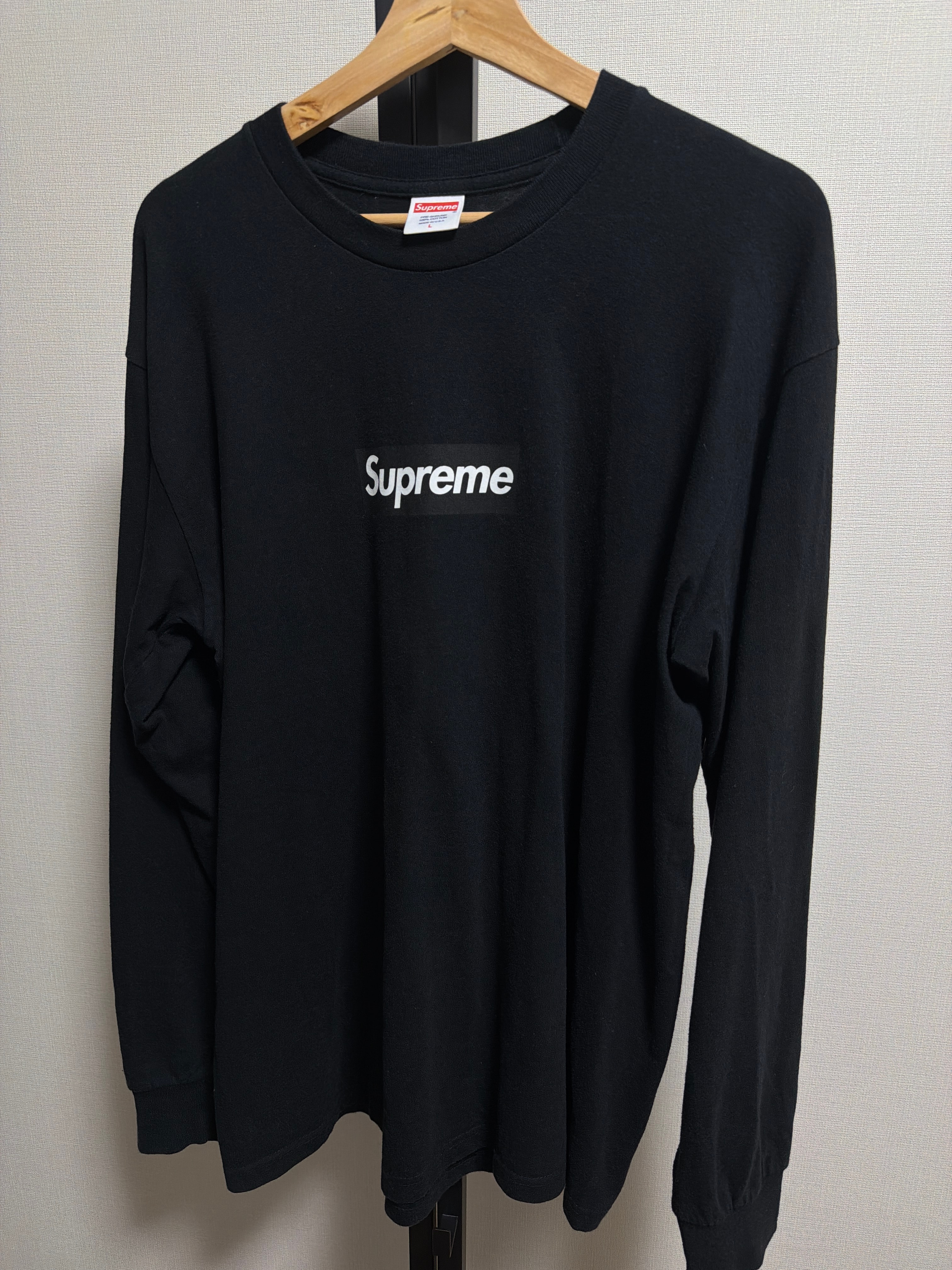 Supreme Box Logo L/S Tee "Black"