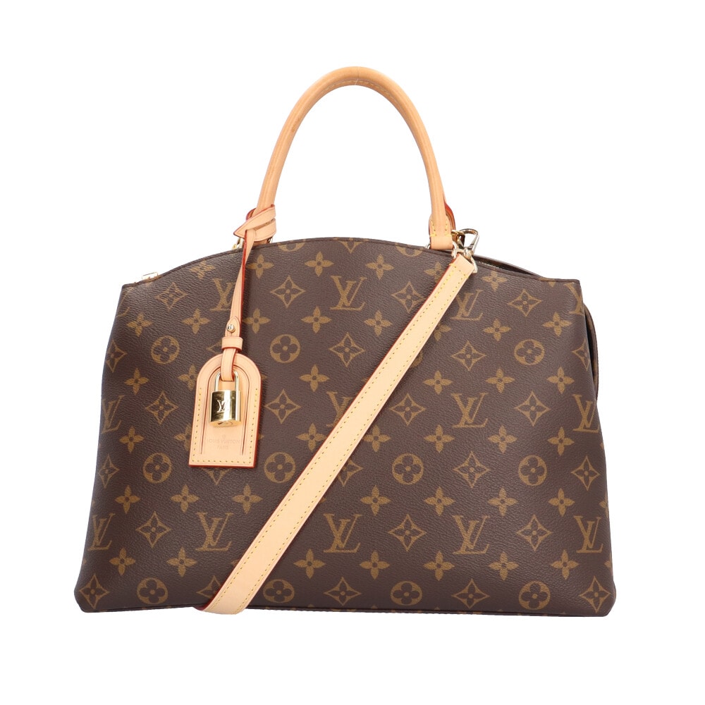 ルイヴィトン グランパレMM モノグラム ショルダーバッグ モノグラムキャンバス M45898 ブラウン レディース LOUIS VUITTON  中古