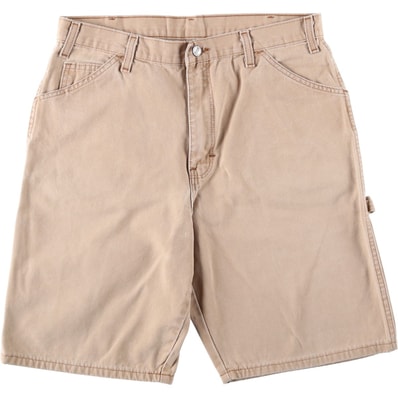 古着 ディッキーズ Dickies Relaxed Fit ダック地ペインターショーツ ハーフパンツ メンズw33相当/eaa620645