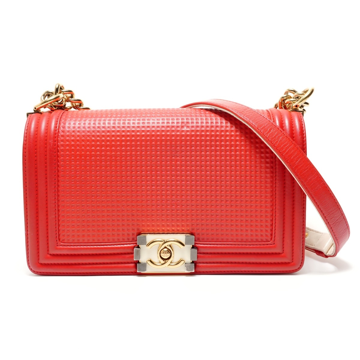 シャネル CHANEL 18番台 2012-2013 ボーイシャネル ショルダーバッグ【中古】