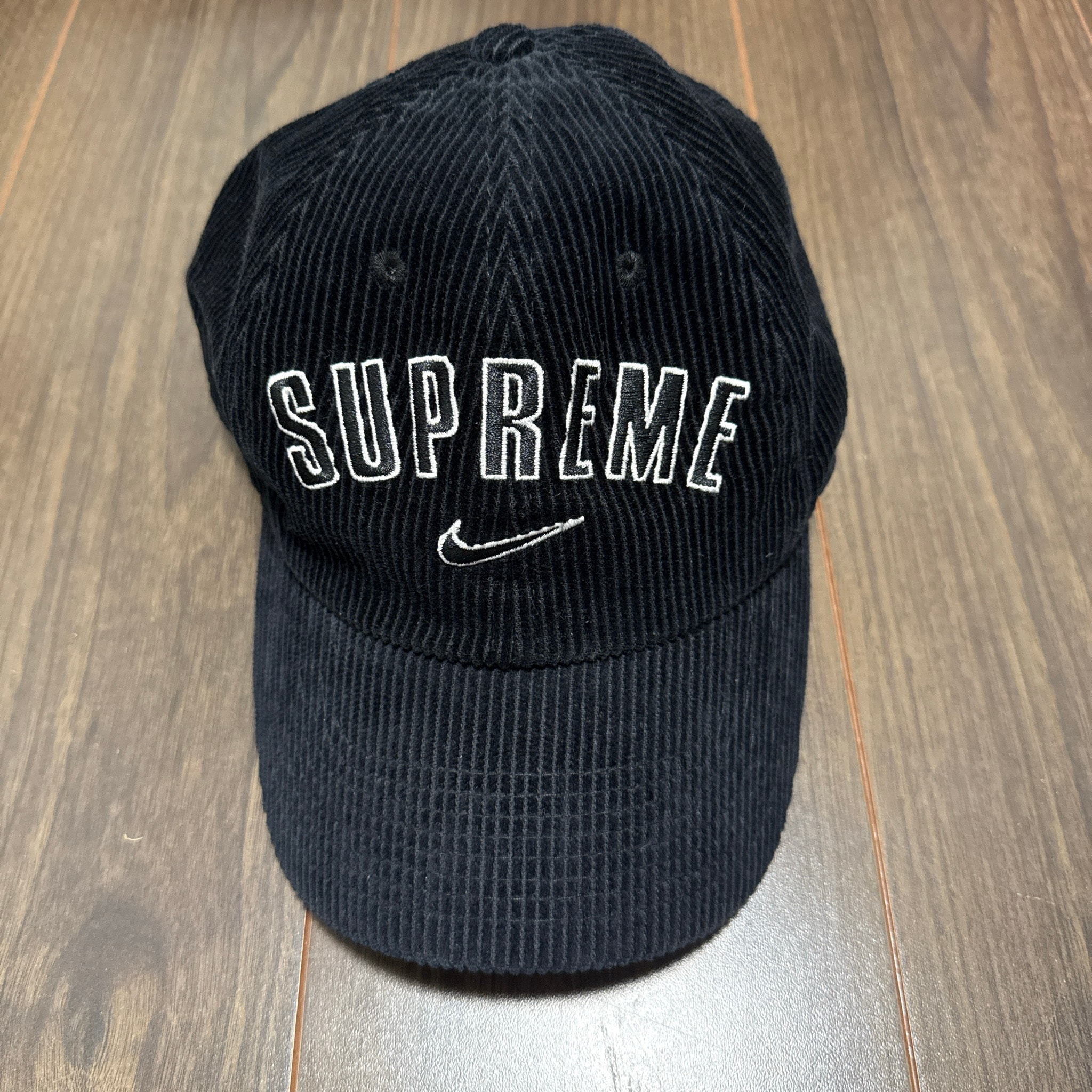 Supreme x Nike Arc Corduroy 6-Panel "Black"