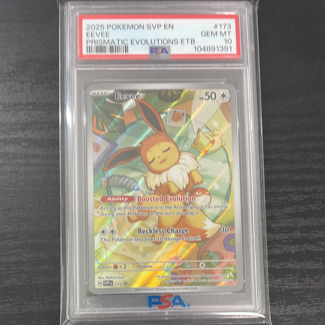 イーブイ P [SVP EN 173]【英語版】(スカーレット&バイオレット「プリズマティックエボリューションズ エリートトレーナボックス」)