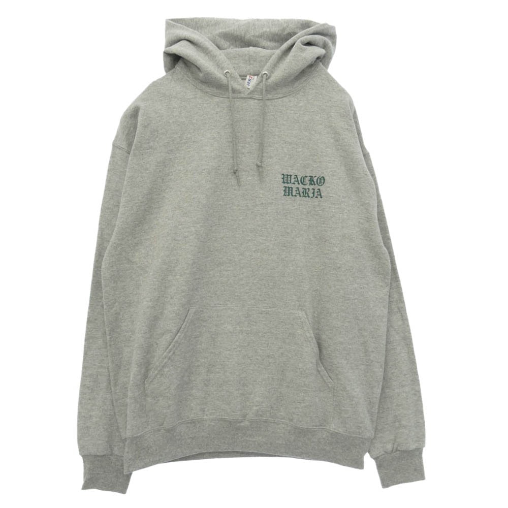 WACKO MARIA ワコマリア 26SS 26SSE-WMC-SS05 PULLOVER HOODED SWEAT SHIRT ( TYPE-2 ) マリア バックプリント プルオーバー スウェット シャツ フーディー パーカー L【極上美品】【中古】