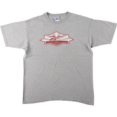 古着 00年代 リーボック Reebok ロゴプリントTシャツ メンズXL相当/eaa637554