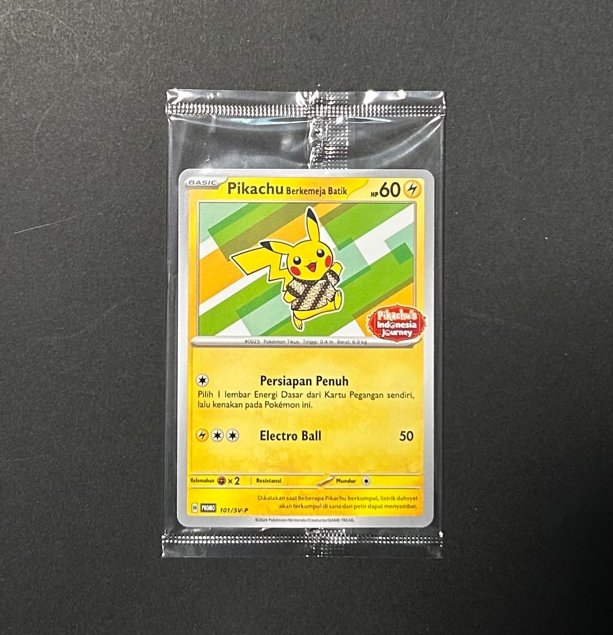 PSA10】バティックシャツを着たピカチュウ (ピカチュウ柄) P [SV-P 101