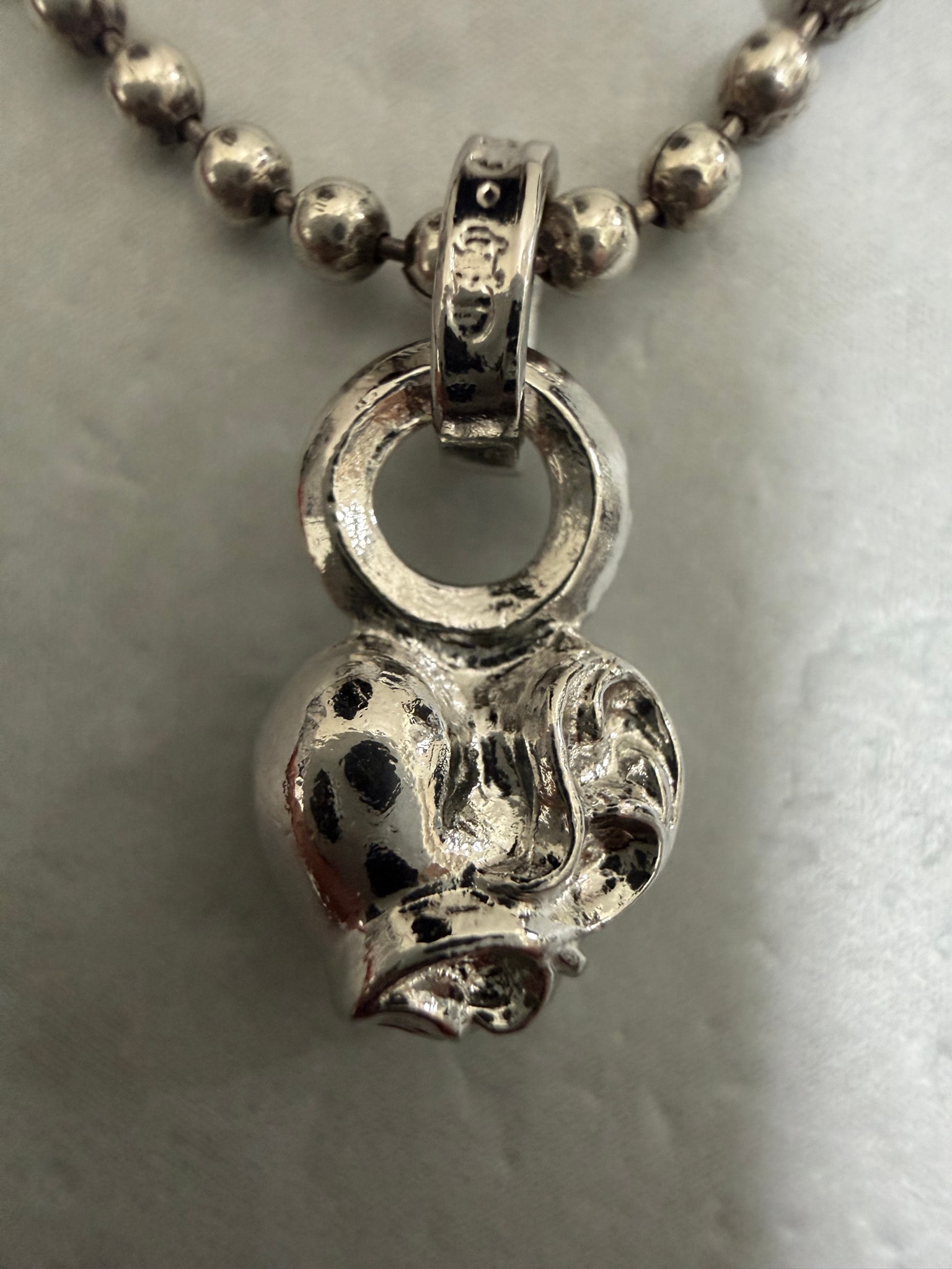 Chrome Hearts Heart Charm Top "Silver"