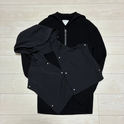 BOTTEGA VENETA ボッテガヴェネタ ニットジャケット ドライバーズニット ウール ダニエルリー期 ショーピース