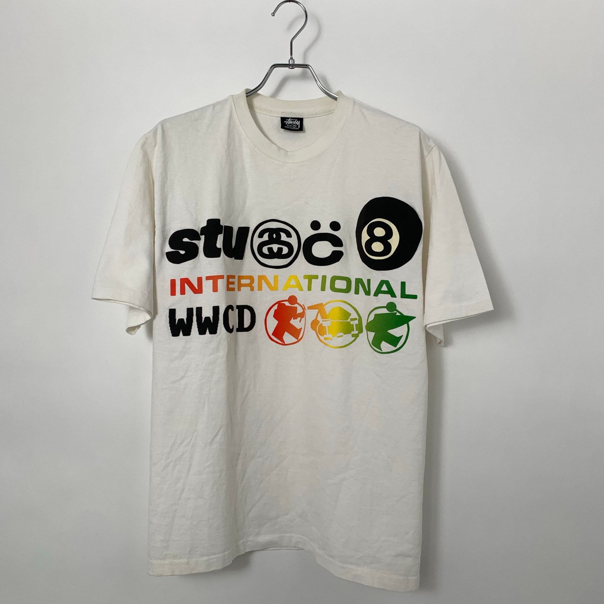 Stussy CPFM INTERNATIONAL TEE "White"