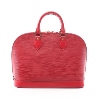 ルイ・ヴィトン LOUIS VUITTON アルマ ハンドバッグ バッグ レザー エピ カスティリアンレッド レディース レッド系 M52147 【中古】