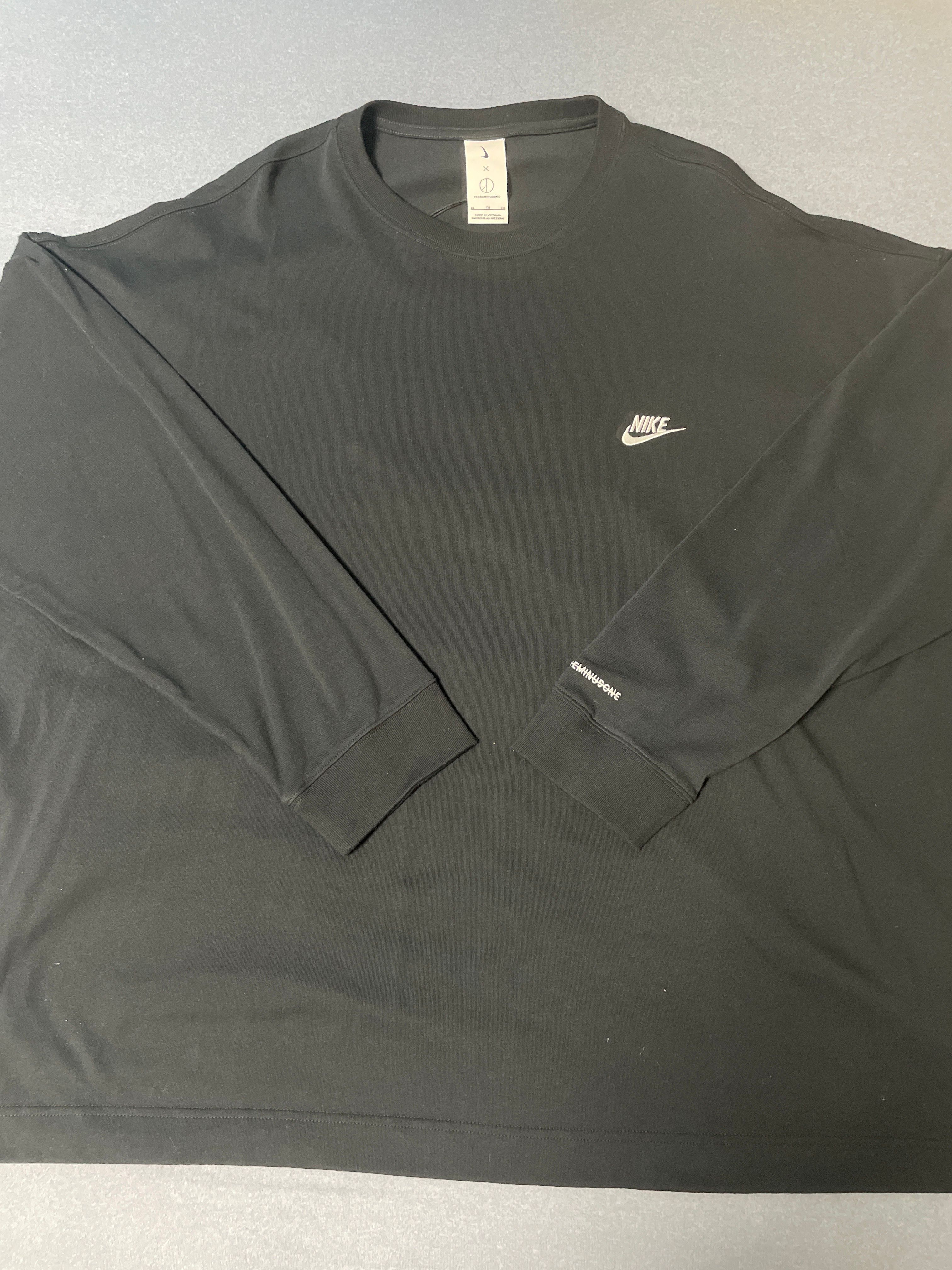 PEACEMINUSONE PMO x NIKE LS Tee "Black" / G-DRAGON