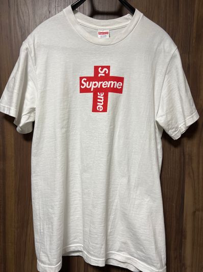 Supreme Cross Box Logo Tee "White"