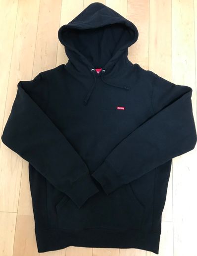 Supreme Small Box Hooded Sweatshirt (20SS) "Black"