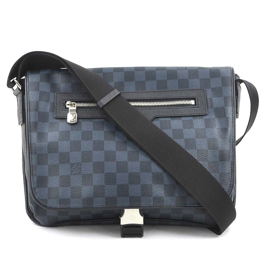 ルイ ヴィトン LOUIS VUITTON ショルダーバッグ ダミエ コバルト マッチポイント メッセンジャー/ダミエ コバルト ネイビー メンズ N40010【中古】 90095g