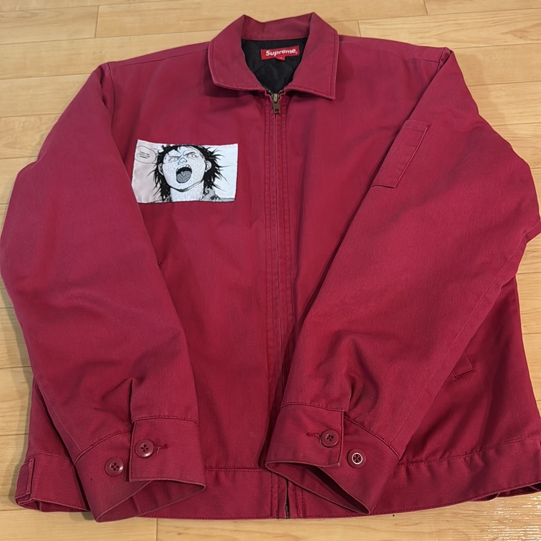Supreme x AKIRA Work Jacket "Burgundy"