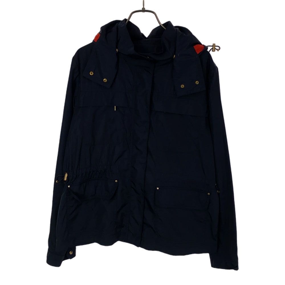 ZARA BASIC ザラベーシック 長袖 ジップパーカー L ネイビー