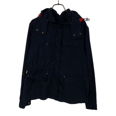 ZARA BASIC ザラベーシック 長袖 ジップパーカー L ネイビー