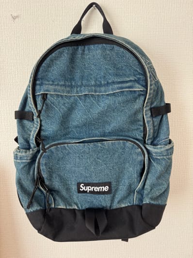 Supreme Denim Backpack "Washed Indigo"
