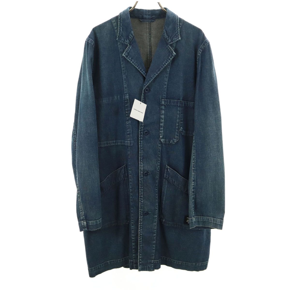 uniform experiment ウォッシュ加工 ショップ デニムコート