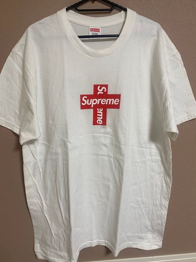 Supreme Cross Box Logo Tee "White"