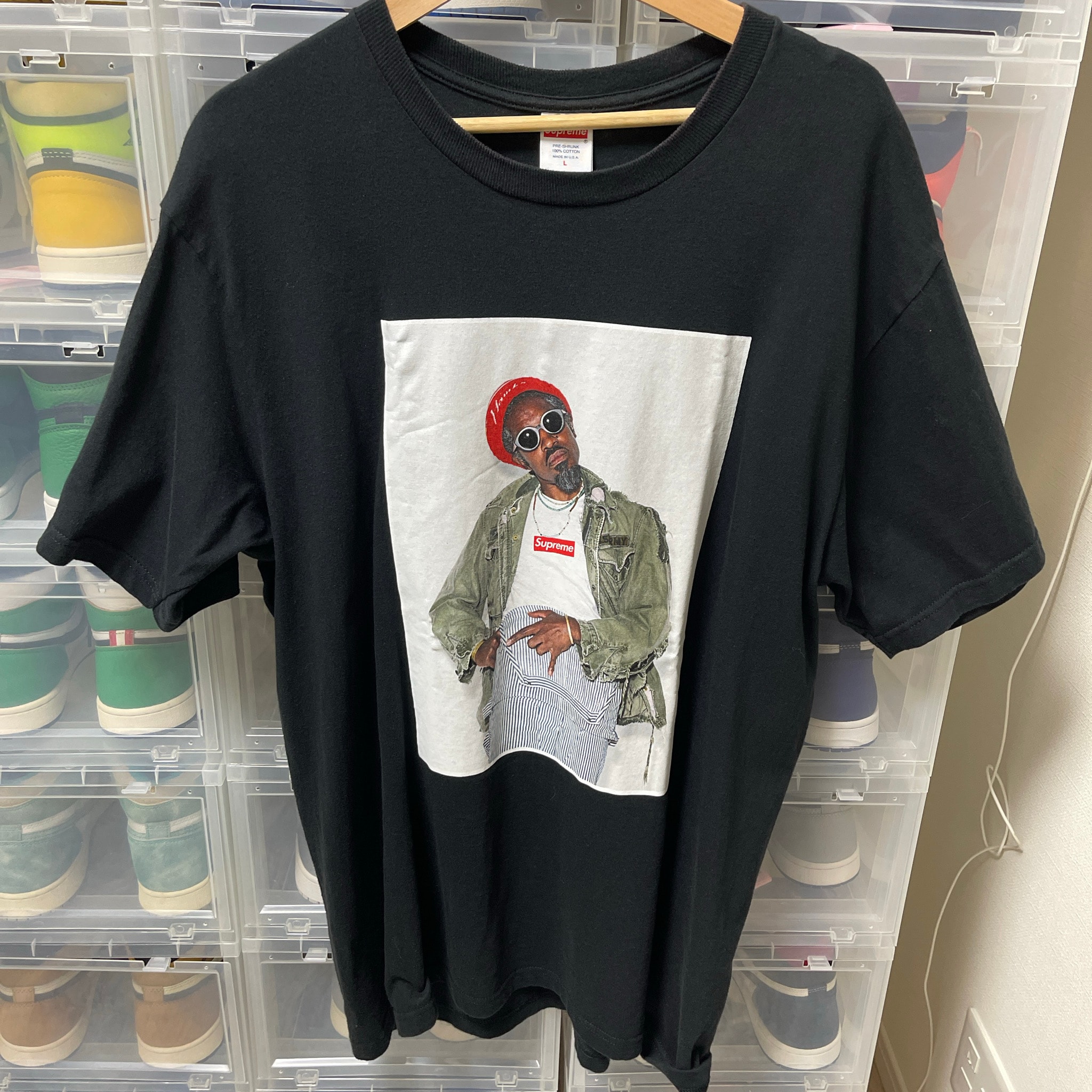Supreme Andre 3000 Tee "Black"