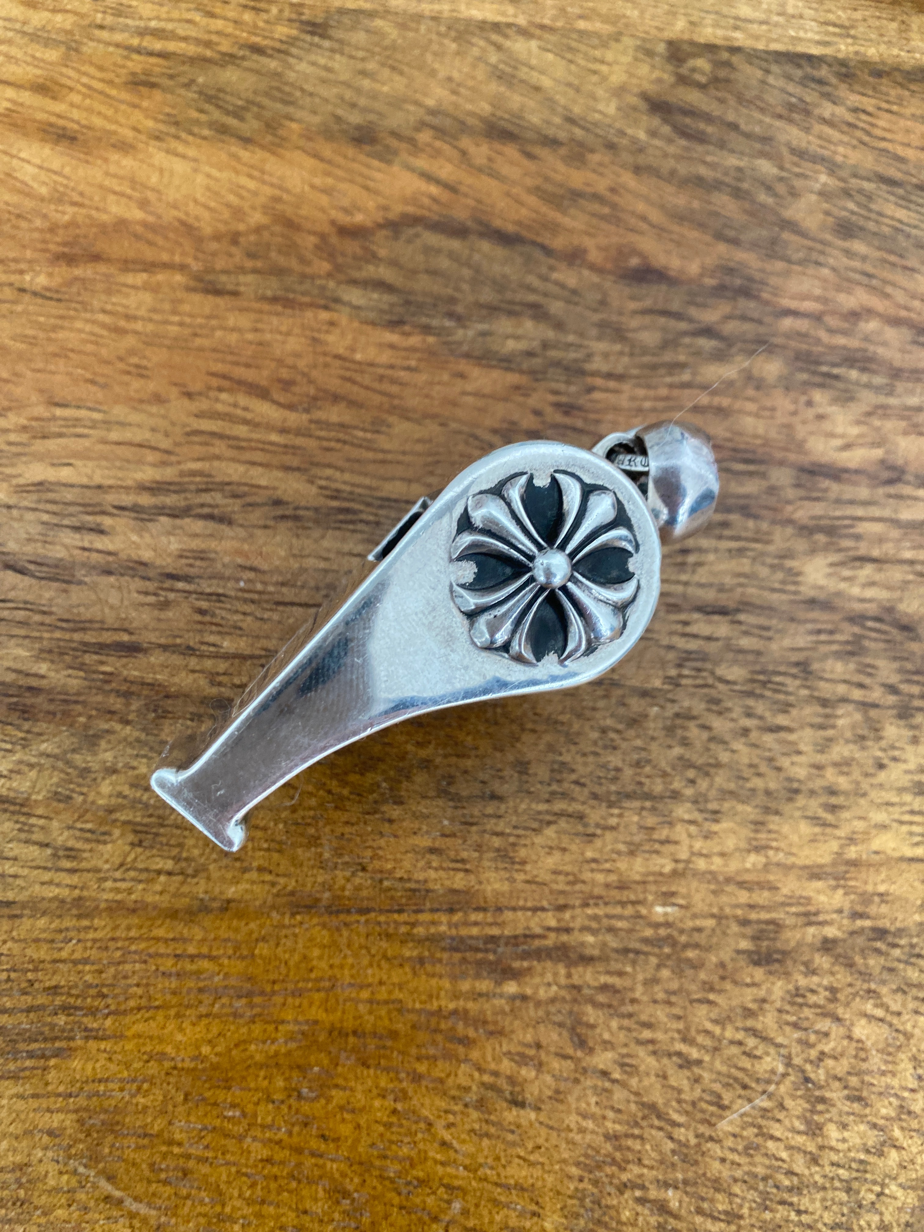 Chrome Hearts Tiny Whistle Charm CH Plus "Silver"