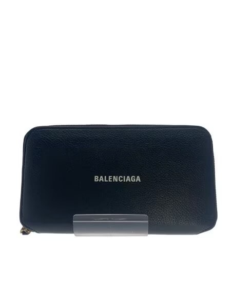 BALENCIAGA Cash Zip Around Wallet "Black"