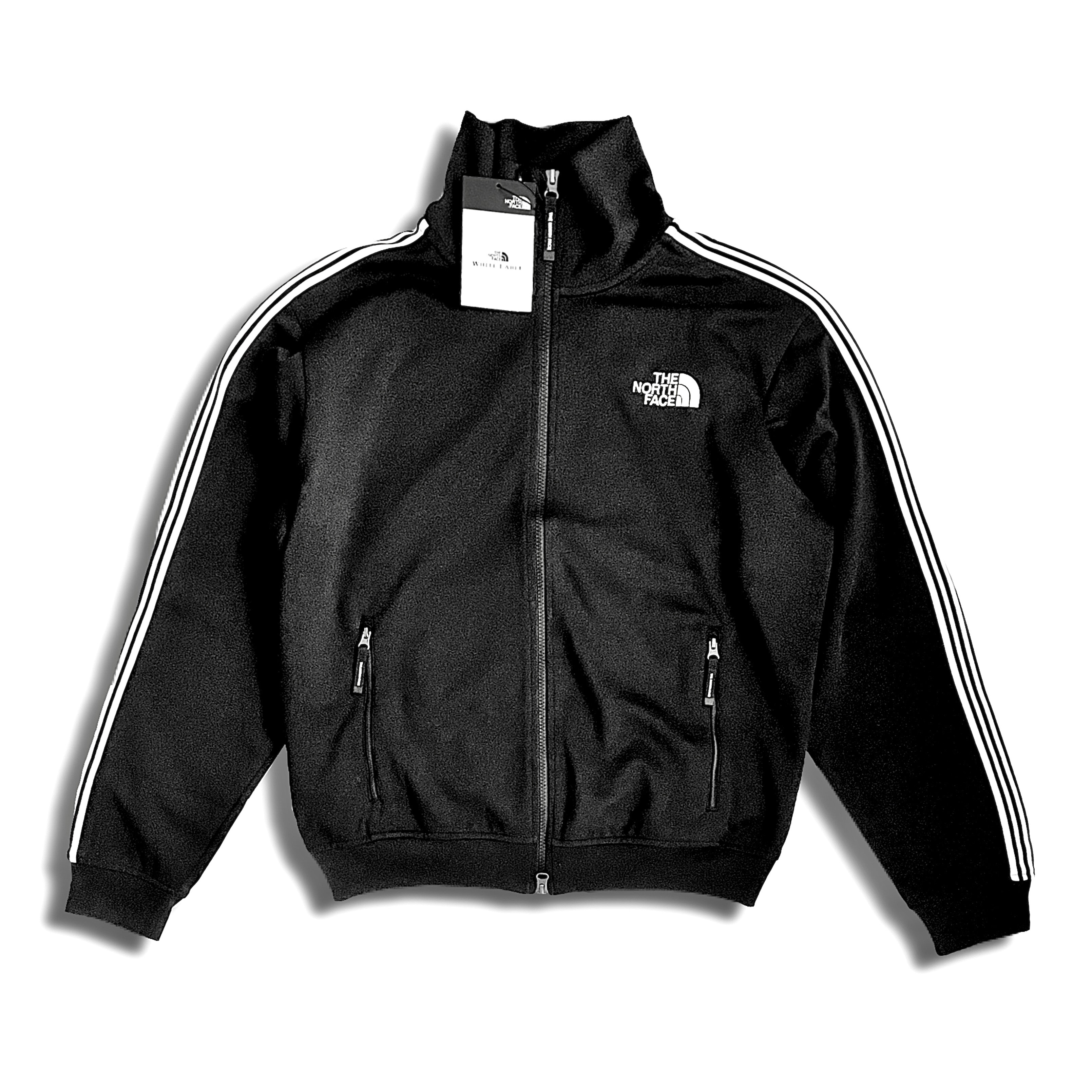 THE NORTH FACE WHITE LABEL TNF TRACK JACKET BLACK(L)