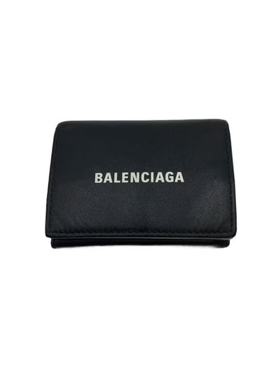 BALENCIAGA Cash Mini Wallet "Black"