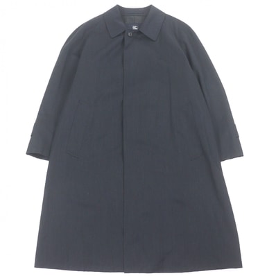 極美品 バーバリーロンドン ステンカラーコート ネイビー 90-165-4