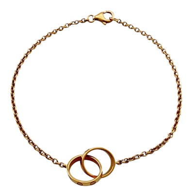 カルティエ ベビーラブ ブレスレット 18金 K18ピンクゴールド レディース CARTIER 中古