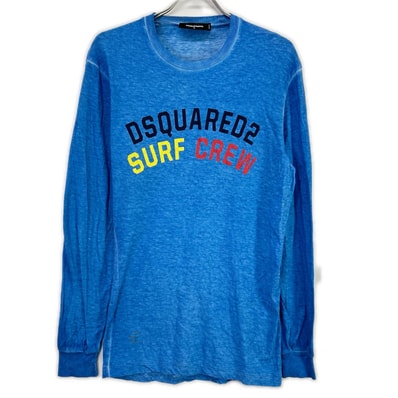 ディースクエアード S74GD0079 S21995 ブルー SURF CREW M