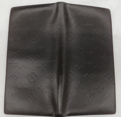 Louis Vuitton Double Wallet Monogram Glace "Cafe"