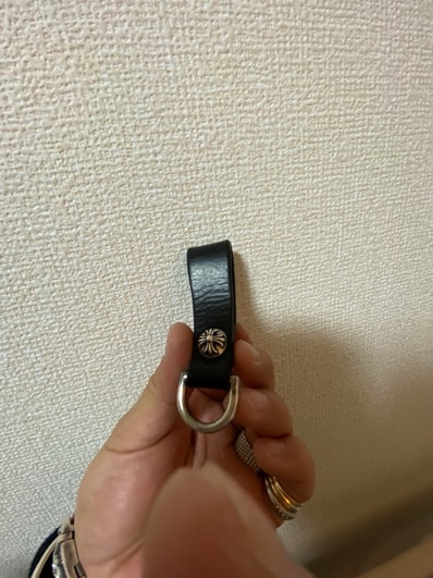 Chrome Hearts Belt Loop D Ring / Cross "Black"