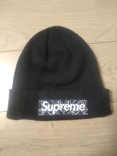 Supreme New Era® Box Logo Beanie "Black"