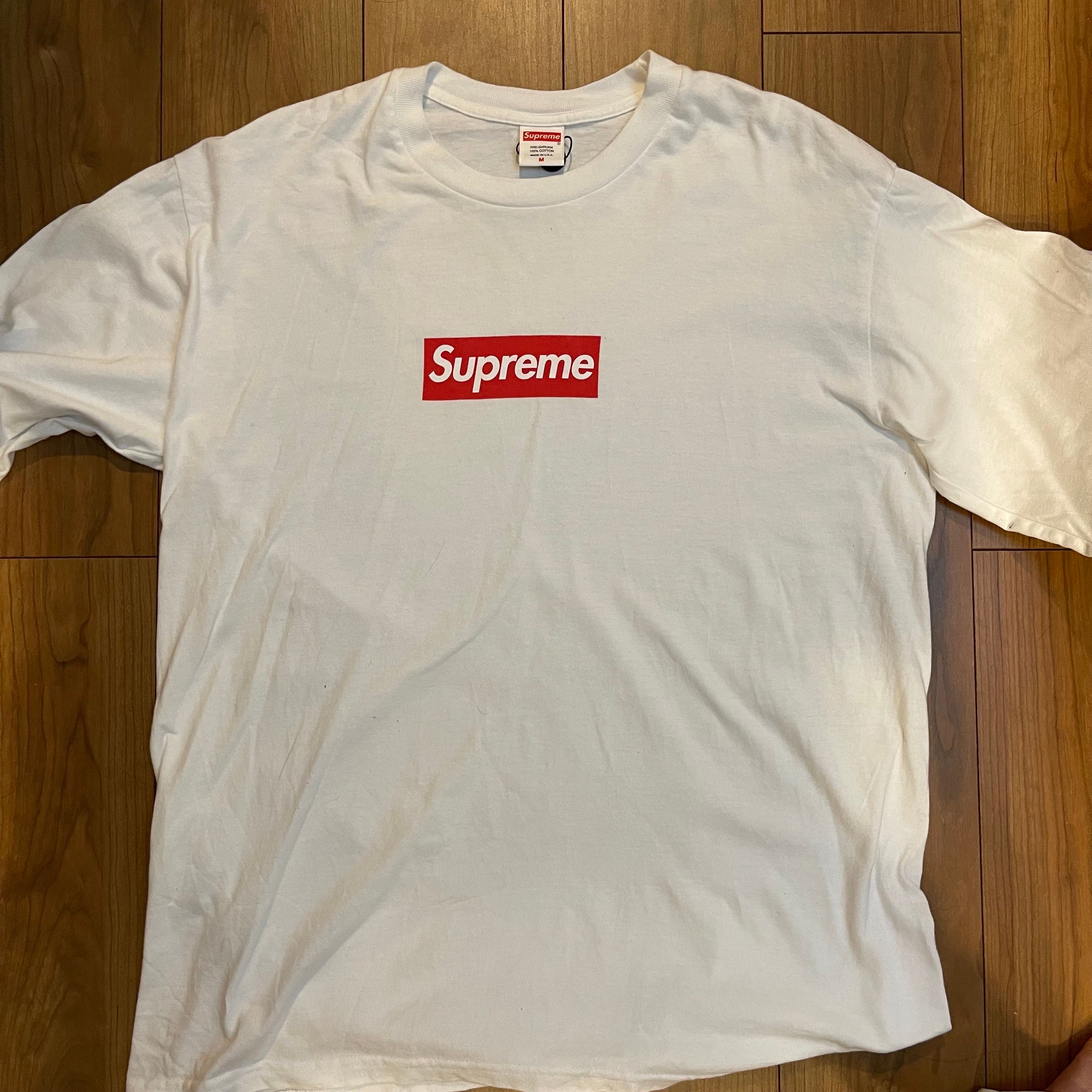 Supreme Box Logo L/S Tee "White"