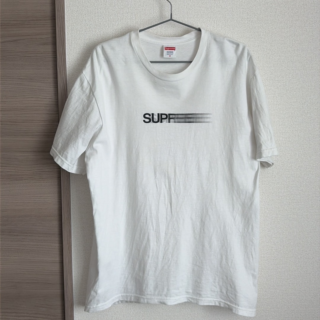 Supreme Motion Logo Tee "White" (23SS)
