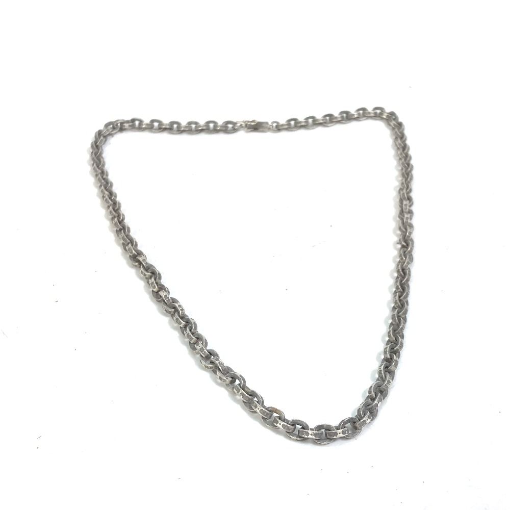 クロムハーツ ペーパーチェーン 18inch ネックレス SV925 シルバー