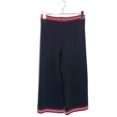 GUCCI シルクコットン ワイドパンツ