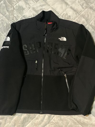Supreme x The North Face Arc Logo Denali Fleece Jacket "Black"