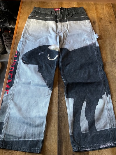 Supreme Damien Hirst Painter Jean "Black"