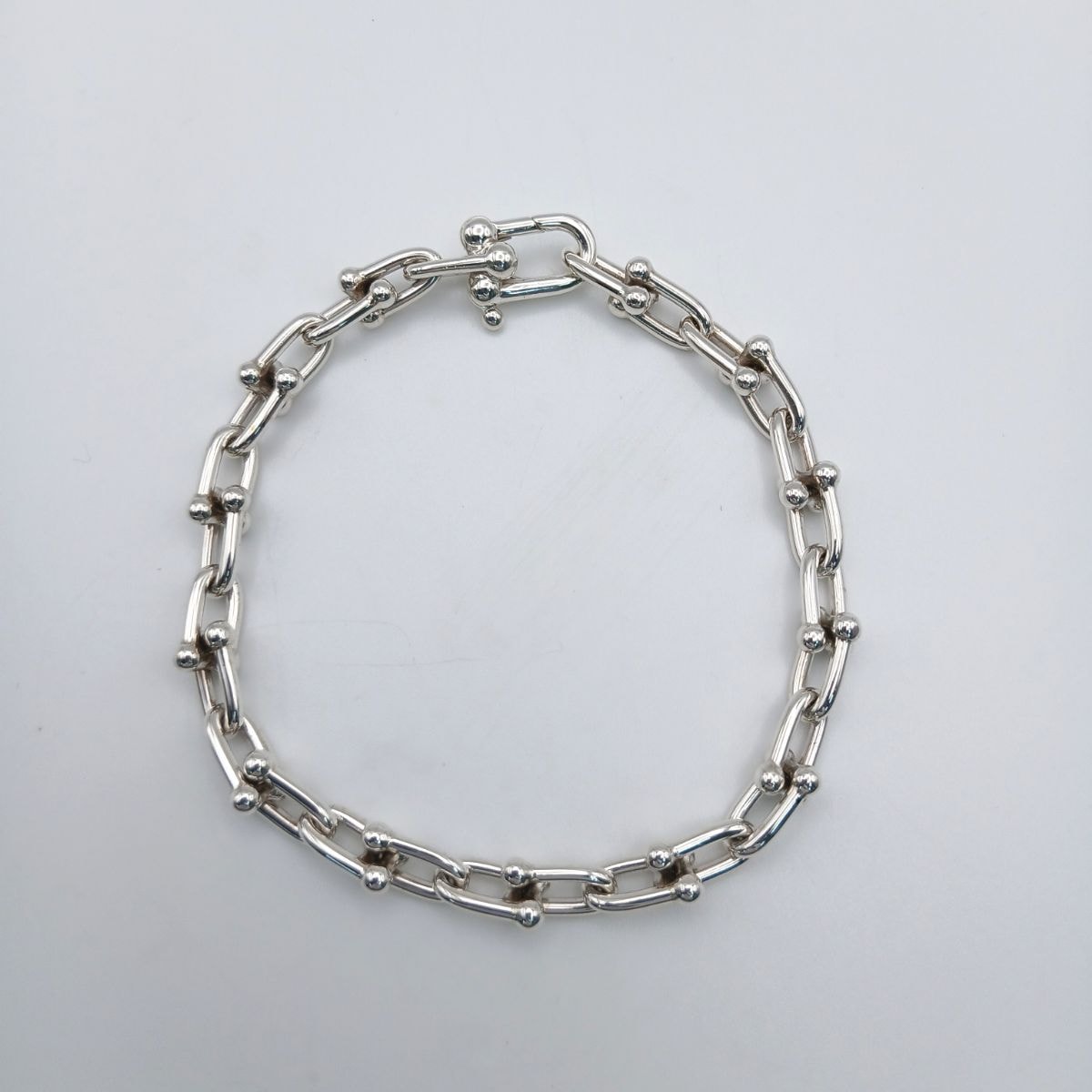 TIFFANY&Co. ティファニー ハードウェア スモールリンク ブレスレット ブレスレット 60153085 シルバー925 シルバー  レディース【中古】