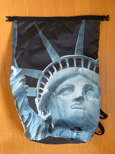 Supreme x The North Face Statue of Liberty Waterproof Backpack "Black"